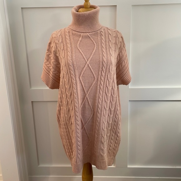 Pistache Dresses & Skirts - NWOT PISTACHE, Made in Italy, Tunic/Sweater Dress in blush pink - Size S/M